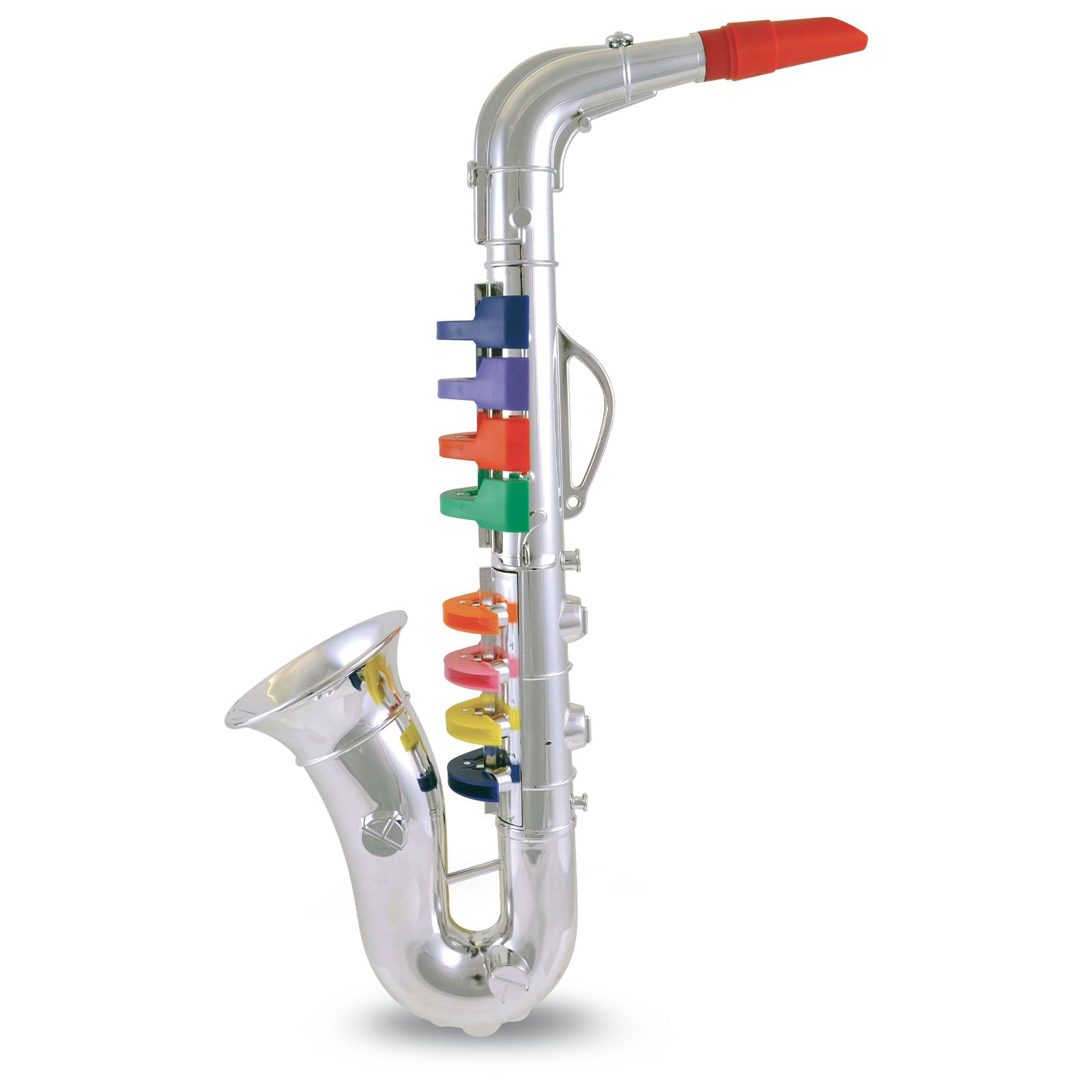 Bontempi 8-Note Saxophone with Colored Keys, 42 cm, Multi-Color 5