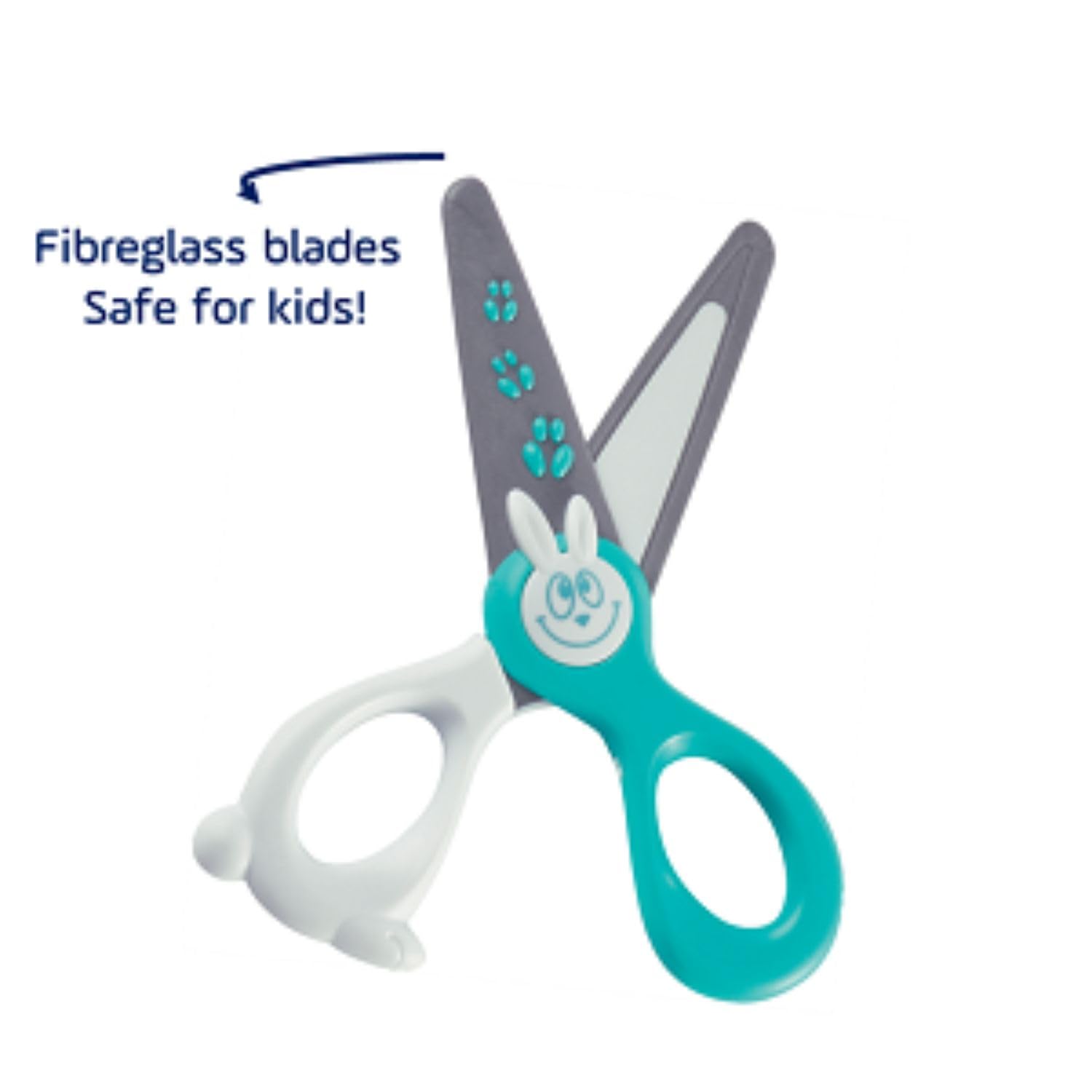 Maped Kidi Cut Safety Scissors - 12cm Fibreglass Blades | Ages 2+ | Purple 8