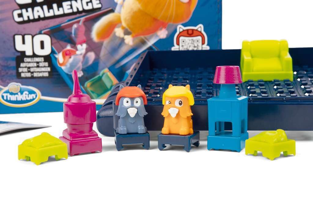 ThinkFun Crash Cats Strategy Board Game for Kids and Adults Age 8+ | 1+ Players | 10 Minutes Playtime 6