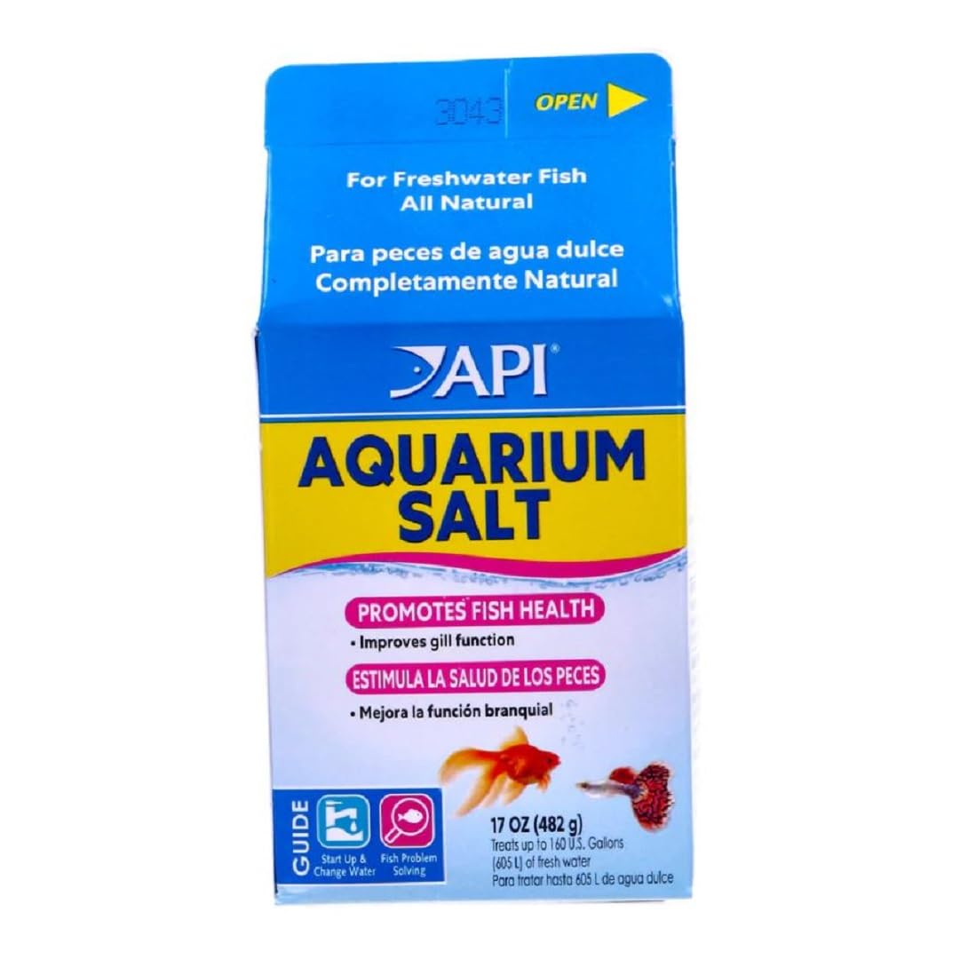 API Aquarium Salt for Freshwater Aquariums - Promotes Health & Recovery | 453g Powder 1