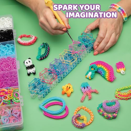 Rainbow Loom Mega Combo Loom Band Kit - 7000 Bands & 300 Clips for Kids 7+ 11