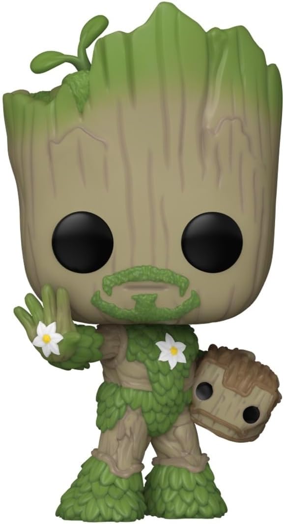 Funko Pop! Marvel: WAG - Iron Man - We Are Groot - Collectable Vinyl Figure 1