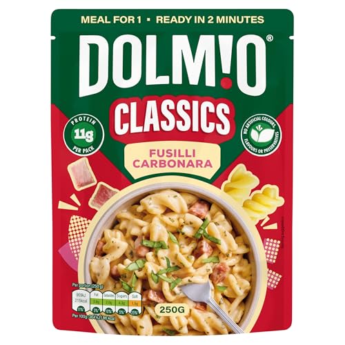 Dolmio - Classics Fusilli Carbonara Ready Meal 6x250g
