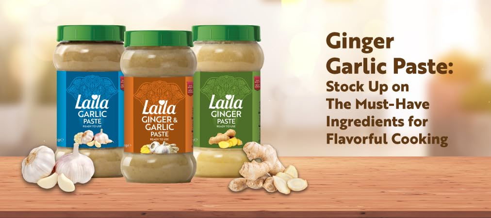 LAILA Garlic Paste - Authentic Flavor | 1kg Pack | Ready-to-Use 4