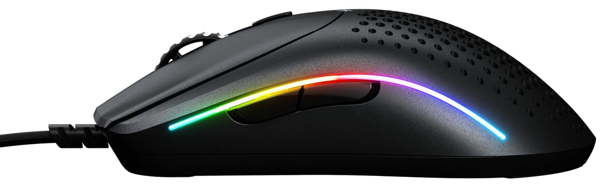 GLORIOUS Model O 2 Mini Wired Gaming Mouse - 49g, 26,000 DPI, Matte Black