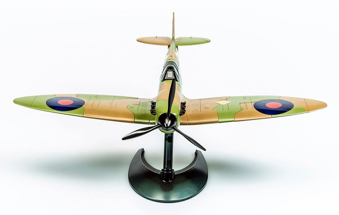 Airfix Quick Build Spitfire Model Kit J6000 - Snap-Together Plastic Aircraft Model for Kids 8+