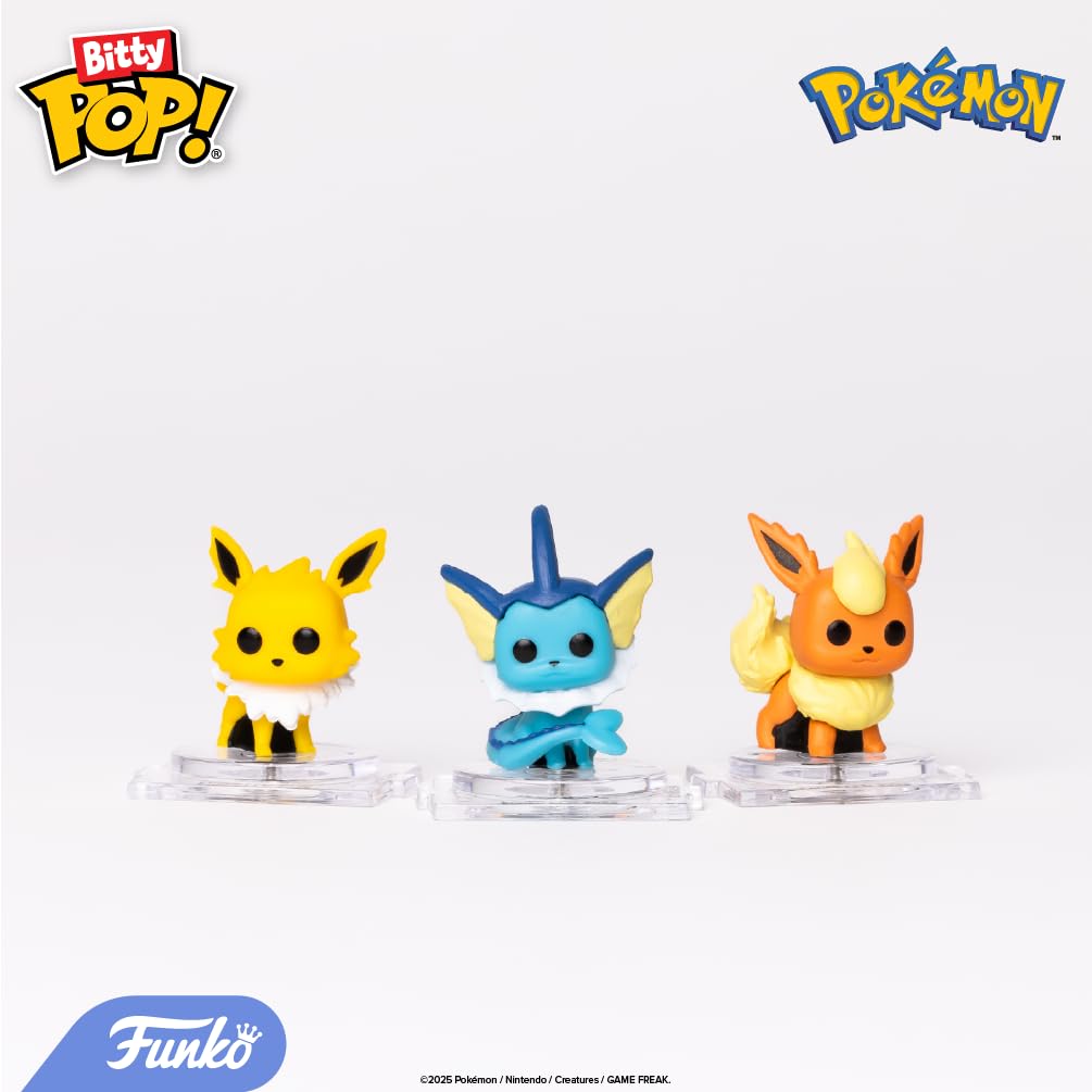 Funko Bitty Pop! Pikachu 4-Pack with Mystery Mini Figure | Vinyl | 0.9-inch 5