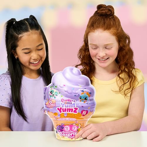 わくわくゆっきー Cookeez Makery Yum Yumz Collector's Case - Adorable Ice Cream-Shaped C