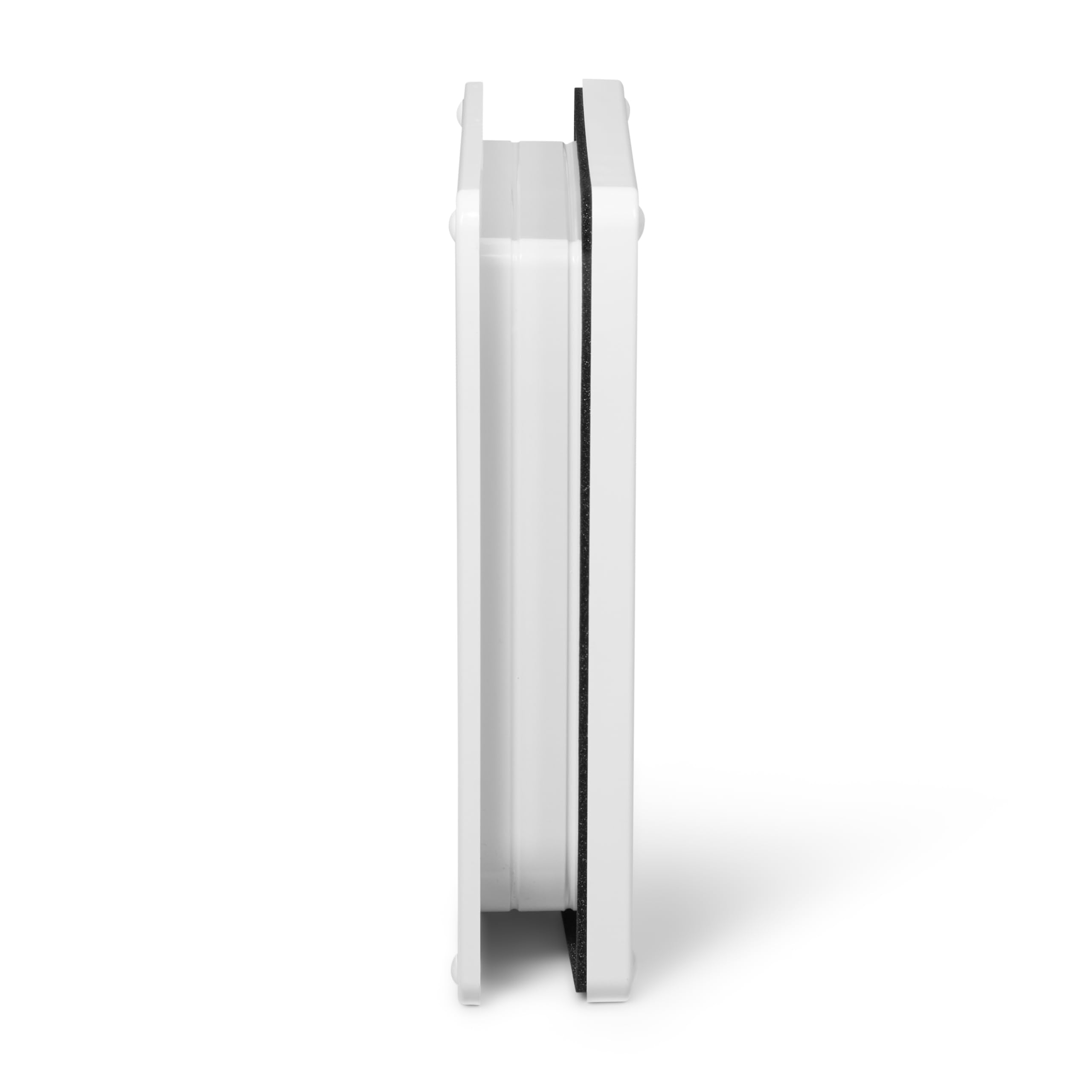 Cat Mate Large Cat Flap - 4-Way Locking, Weatherproof, Silent Action | White | L Size 9