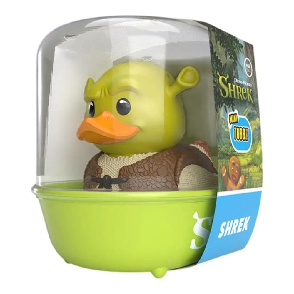 TUBBZ Mini Shrek Cosplaying Rubber Duck Vinyl Figure - 5 cm Tall | Collectible 1