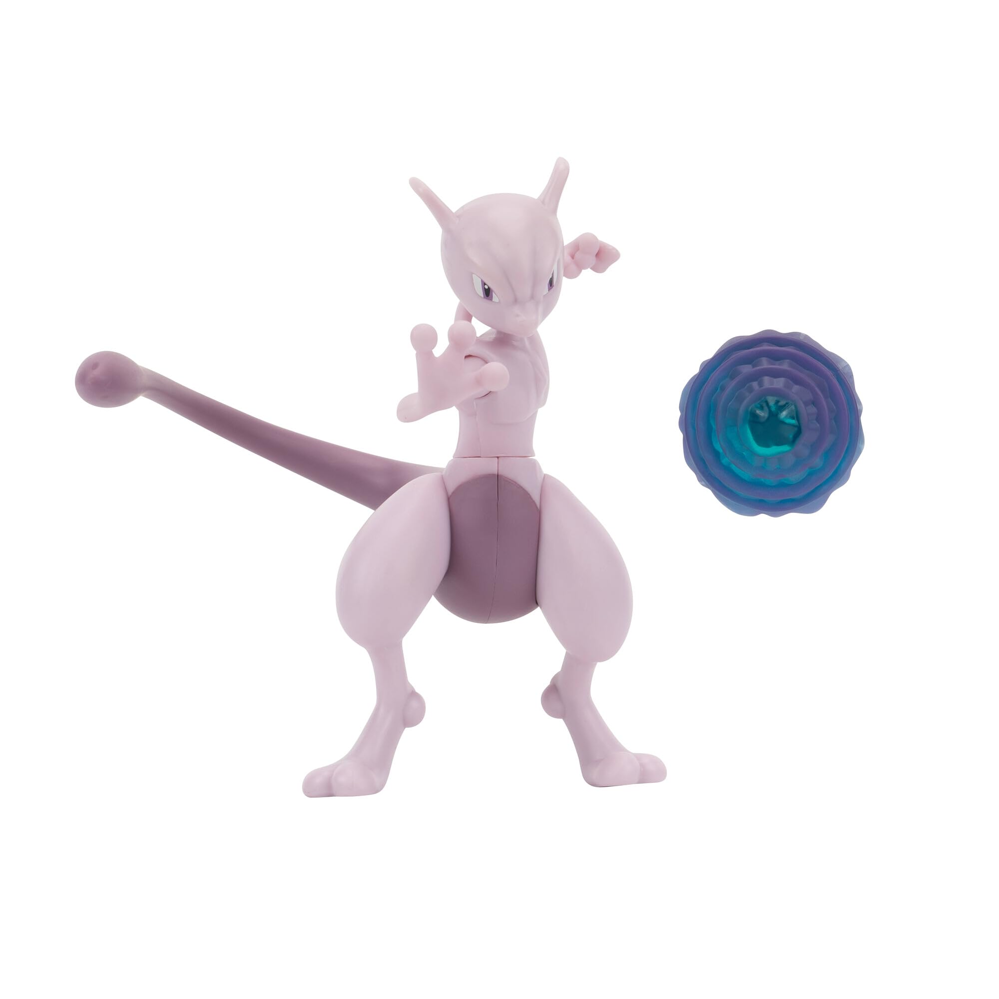 Pokémon Mewtwo Battle Feature Figure - 4.5-Inch Action Figure with Psychic Blast Launcher 10