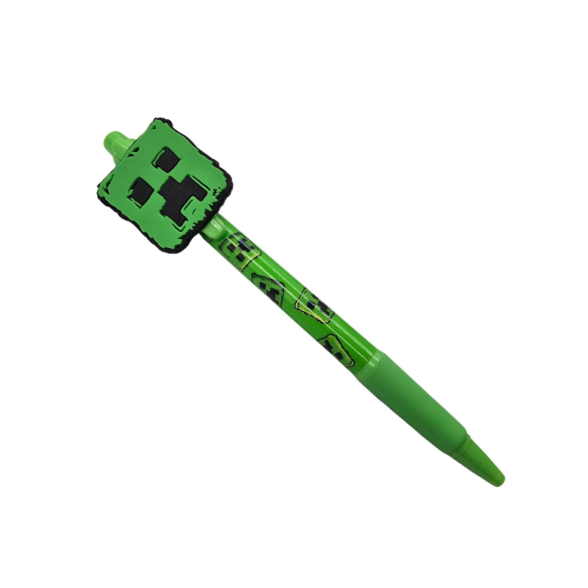 HOX Minecraft Movie Creeper Hardback Notebook & Pen Set | Green Hard Cover | A5 6