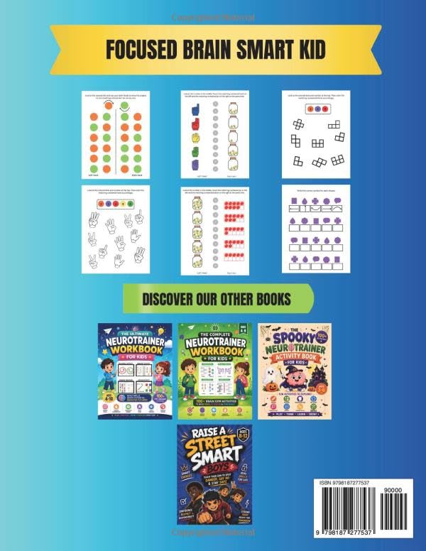 The Ultimate Neurotrainer Workbook for Kids - 100+ Brain Gym Activities, Ages 4–10
