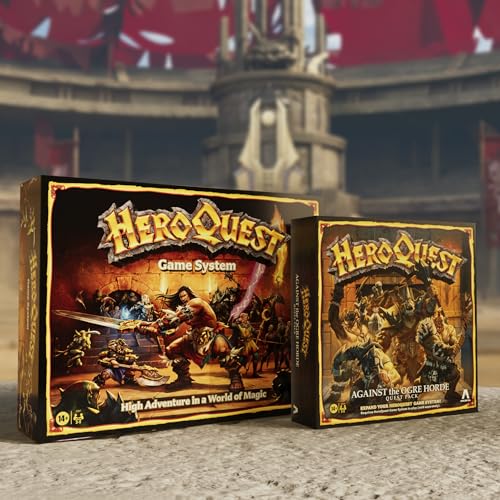 Avalon Hill HeroQuest Against the Ogre Horde Quest Pack – Fantasy Expansion for HeroQuest Game System