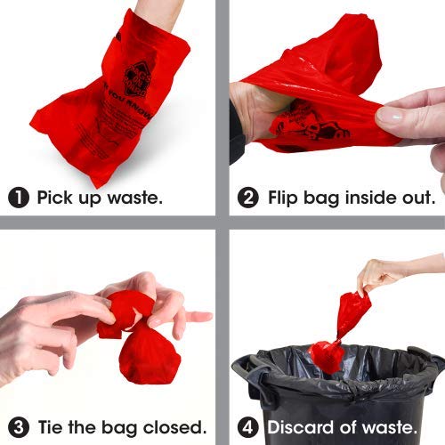 Bags on Board Strong Leak Proof Dog Poop Bags with Triple Berry Scent | 140 Count 5
