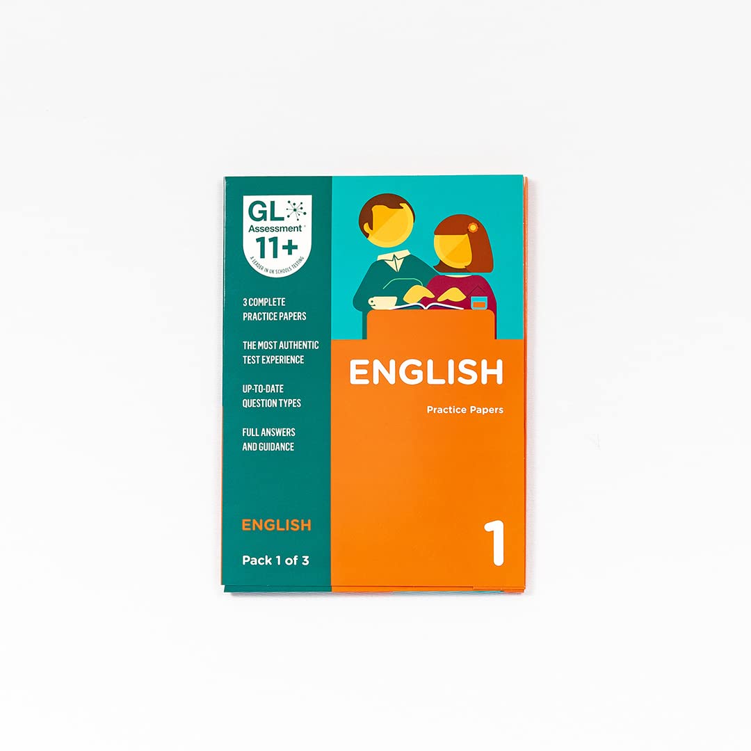 GL Assessment 11+ Practice Papers English Pack 1 - Multiple Choice | Paperback | 62 Pages 1