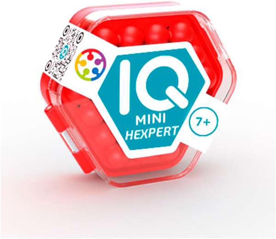 SmartGames IQ Mini Hexpert Puzzle Game - Logic Brain Teaser for Ages 7+ 1