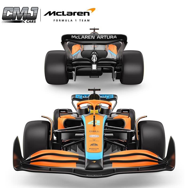 CMJ RC Cars McLaren F1 MCL36 RC Car - 1:18 Scale | 2.4Ghz Control | Up to 8.2km/h