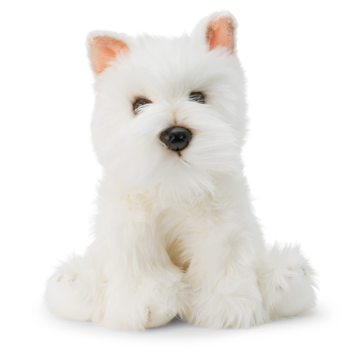 Tobar Animigos World Of Nature Westie Dog Stuffed Animal | 26cm Tall | Eco-Friendly Filling 1