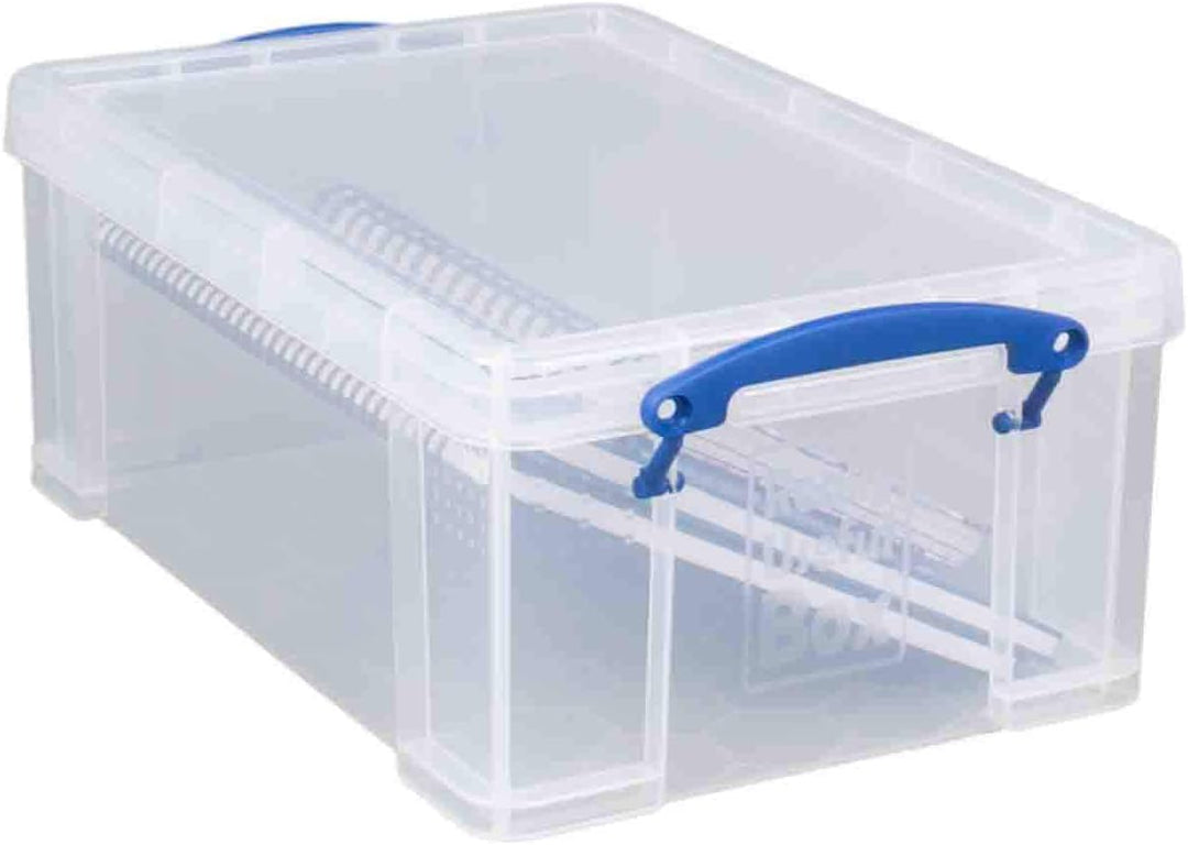 Really Useful 9 Litre Plastic Storage Box - Clear (1999) - DVD Standard Packaging (Region 2)