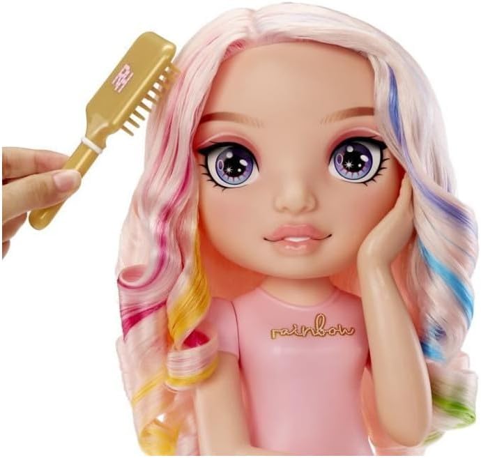 Rainbow High Styling Head - 33 cm Bella 4-in-1 Playset with Washable Hair & Nail Polish 2