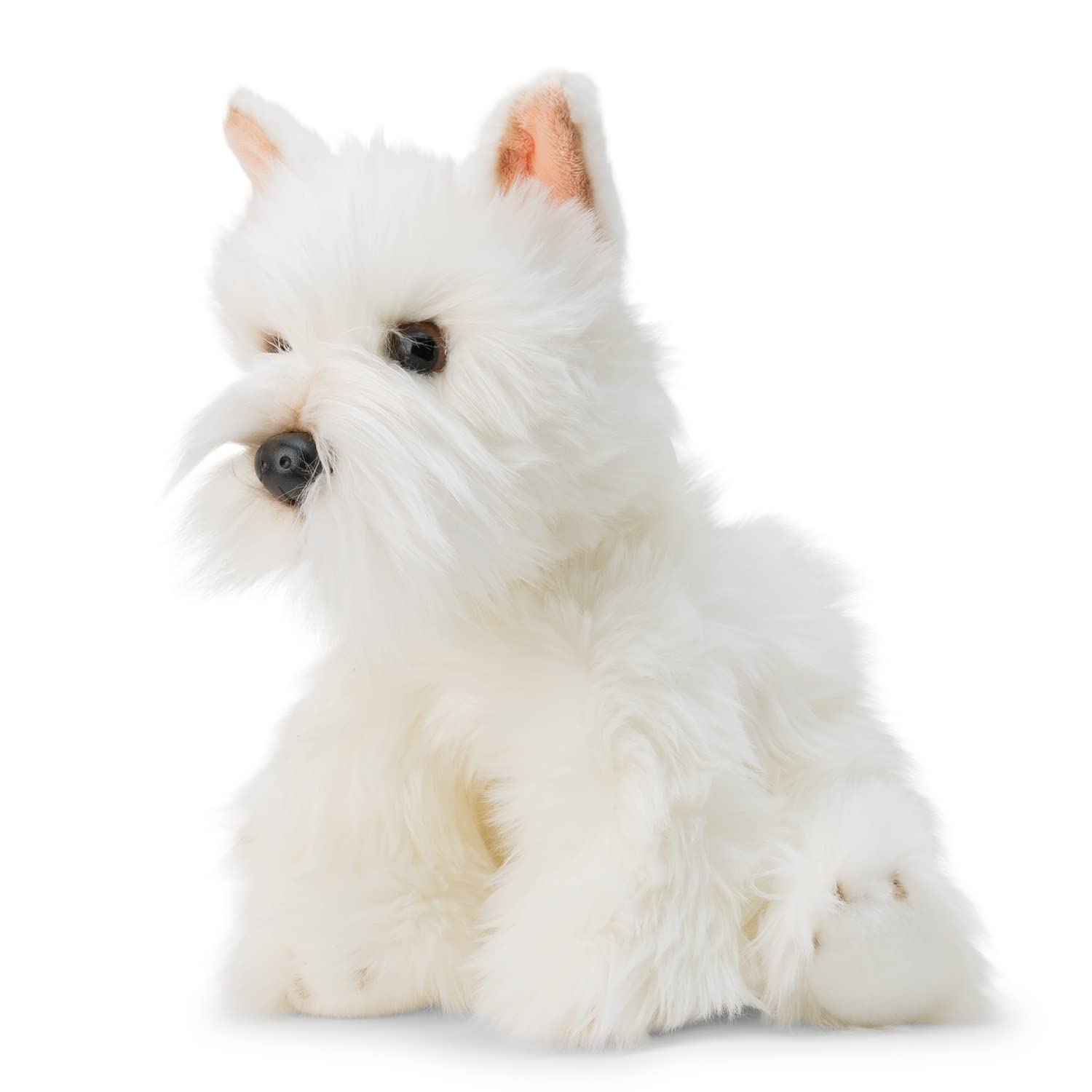 Tobar Animigos World Of Nature Westie Dog Stuffed Animal | 26cm Tall | Eco-Friendly Filling 2