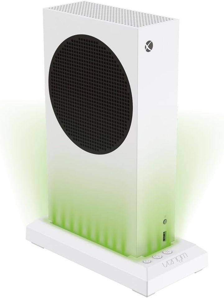 Venom LED Light-Up Console Stand for Xbox Series S - Multi-Color RGB Lighting with USB Power