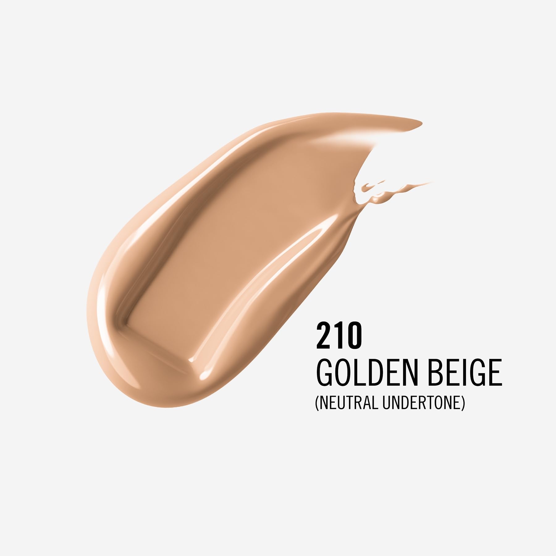 Rimmel - Lasting Finish 35Hr Foundation (30ml) - 210 Golden Beige, Full Coverage, Hydrating, SPF20, Vegan & Cruelty Free