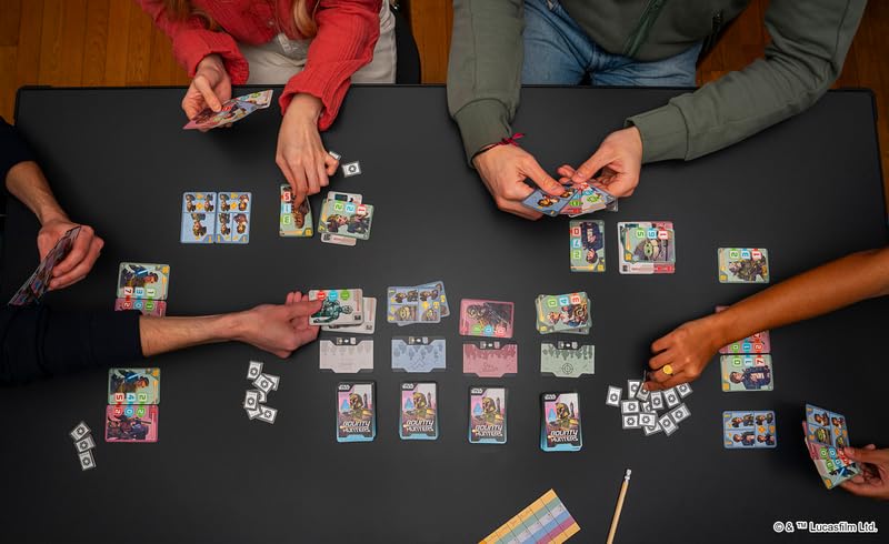 Zygomatic Star Wars Bounty Hunters Card Game | Ages 10+ | 2-6 Players | 20 Min Playtime 5