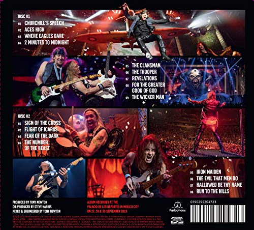 Iron Maiden - Nights Of The Dead – Legacy Of The Beast : Live In Mexico City [CD] 2