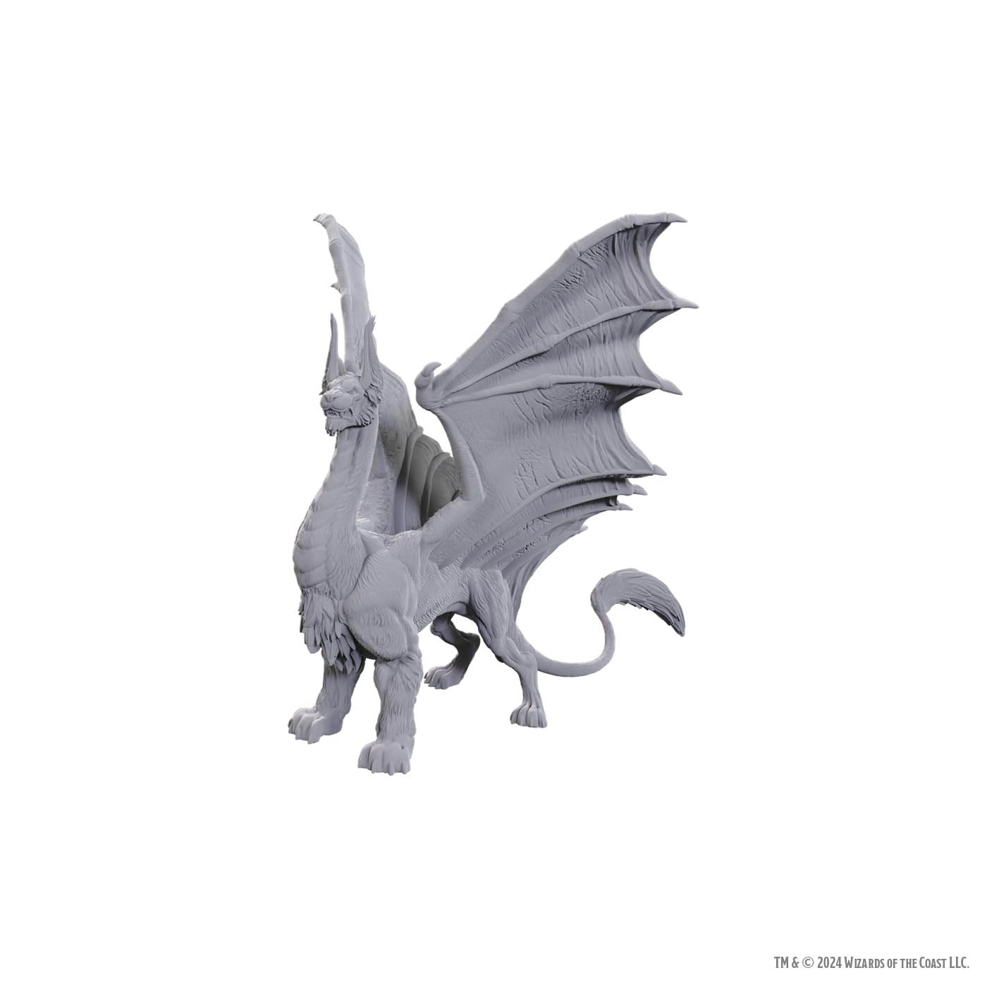WizKids Nolzur's Marvelous Miniatures - Liondrake (Wave 25) | Primed Plastic Miniature 1