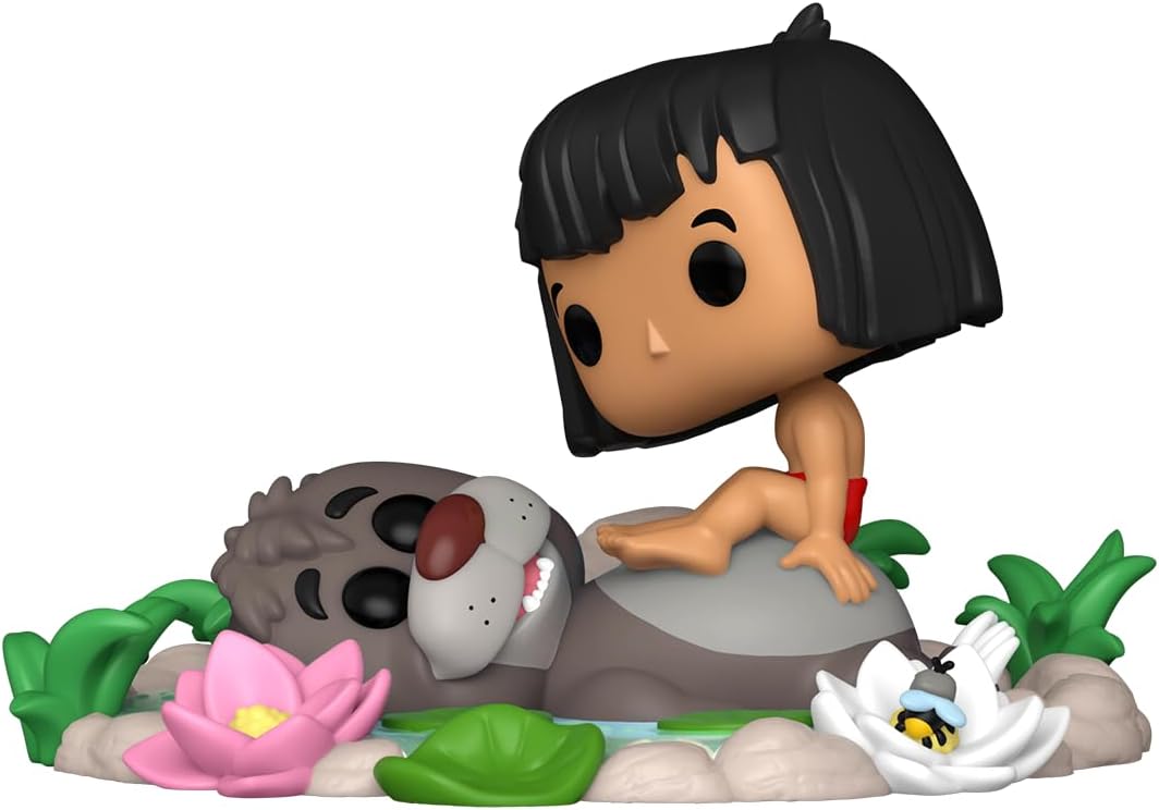 Funko Pop! Animation The Jungle Book - Baloo Bear & Mowgli Vinyl Figure (Pop! Moment)