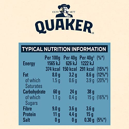 Quaker British Porridge Rolled Oats 1kg