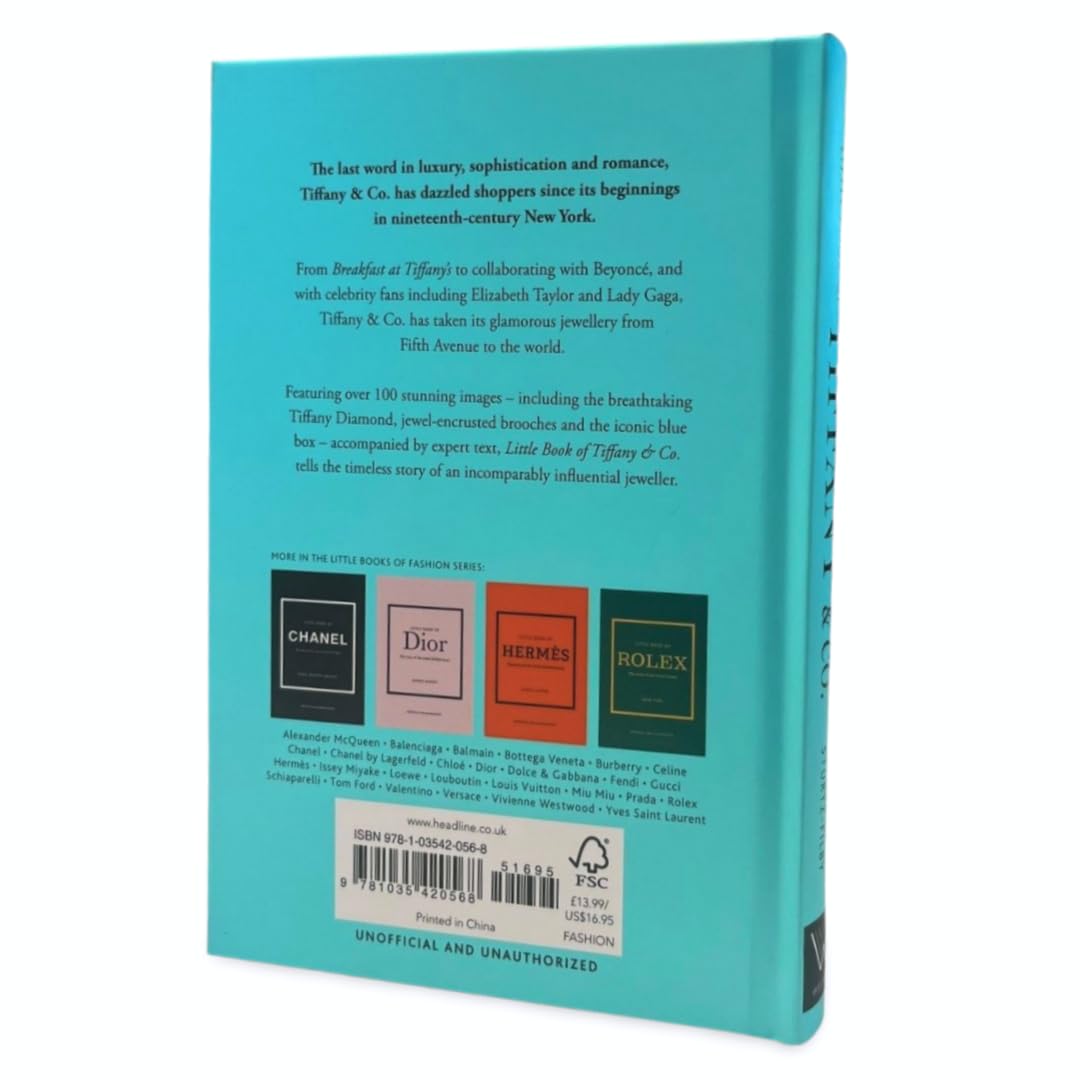 WELBECK Little Book of Tiffany & Co. - History of Iconic Jewellery Brand | Hardcover