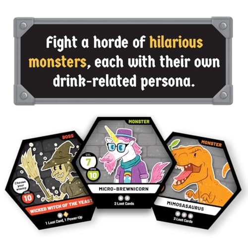 Rollacrit Corp Heroes of Barcadia Board Game (RCHOBBRD-BGRE-STD) 5