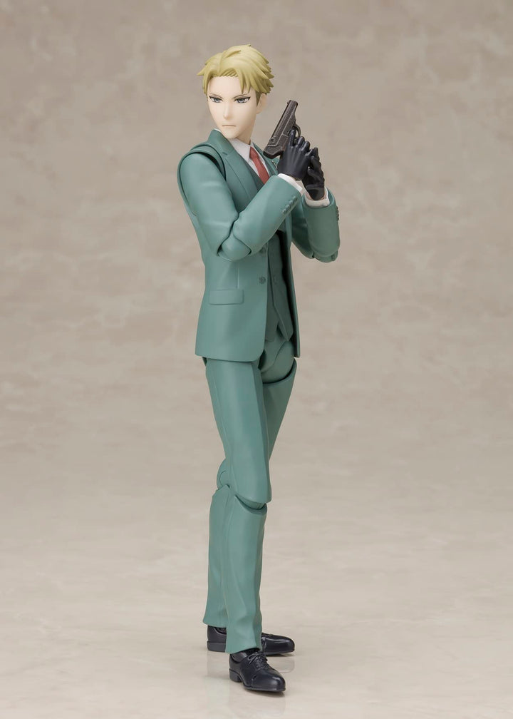 Bandai Tamashii Nations S.H.Figuarts Loid Forger Action Figure - Spy x Family Collectible for Ages 15+