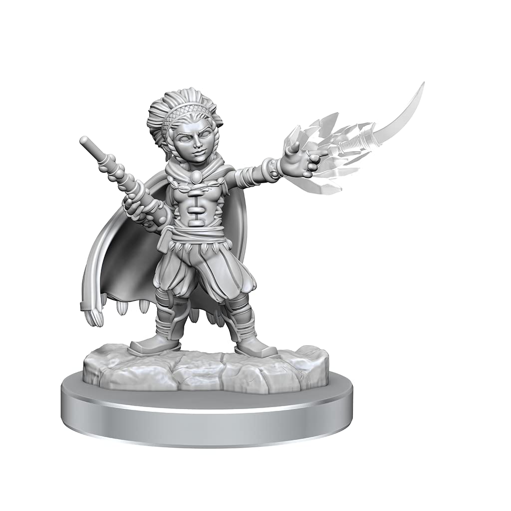 WizKids D&D Nolzurs Marvelous Miniatures - Halfling Wizards Wave 20 | Plastic | 2 Pieces 3