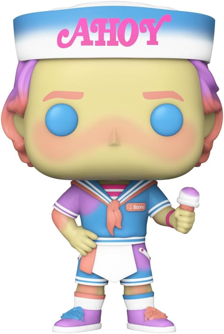 Funko Pop! TV: Stranger Things - Steve Harrington Vinyl Figure (Scoops Ahoy) 2
