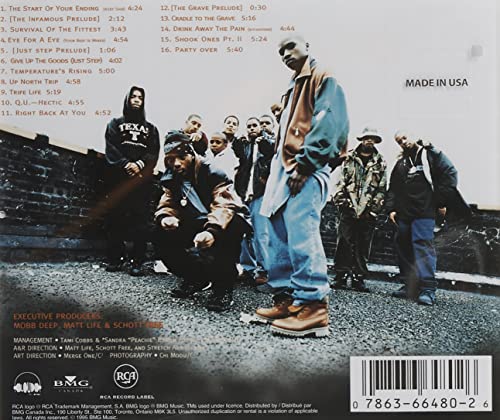 Mobb Deep - The Infamous [Explicit Lyrics Audio CD]