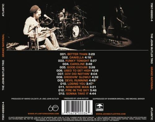 The John Butler Trio - Grand National CD Album