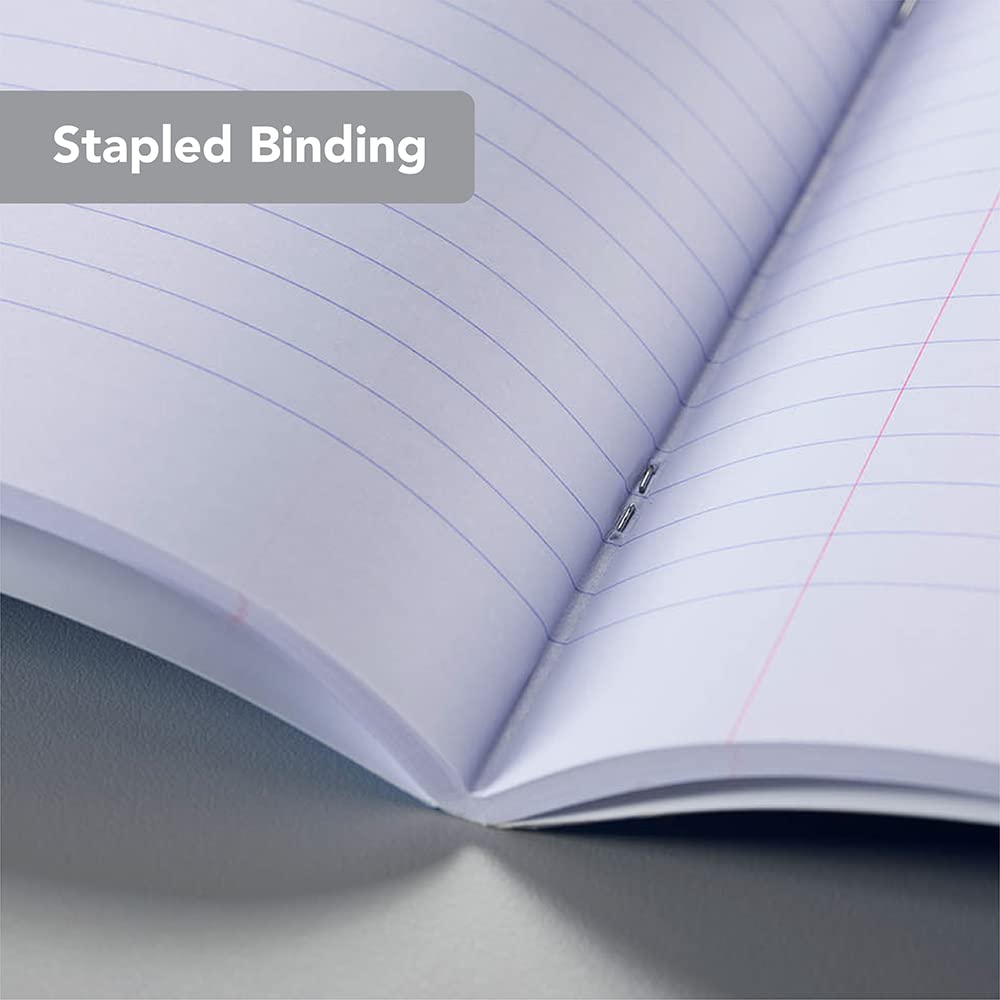 Oxford Touch A4 120 Page Softcover Stapled Notebook - Smooth Optic Paper | Pack of 5 2