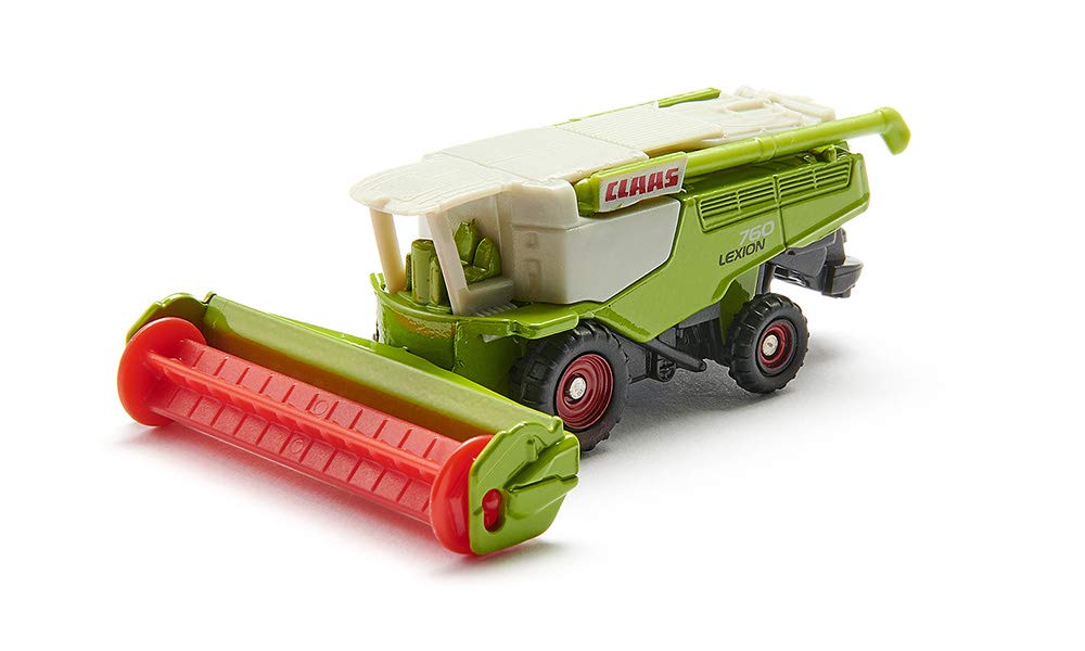 SIKU 1476 Claas Combine Harvester Scaled Model | Metal/Plastic | Green | Movable Winch 2