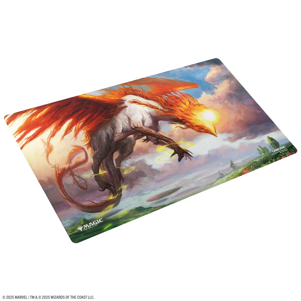 Gamegenic MTG Lorwyn Eclipsed Dual-Sided Playmat Eirdu | 610x350mm | Natural Rubber 3