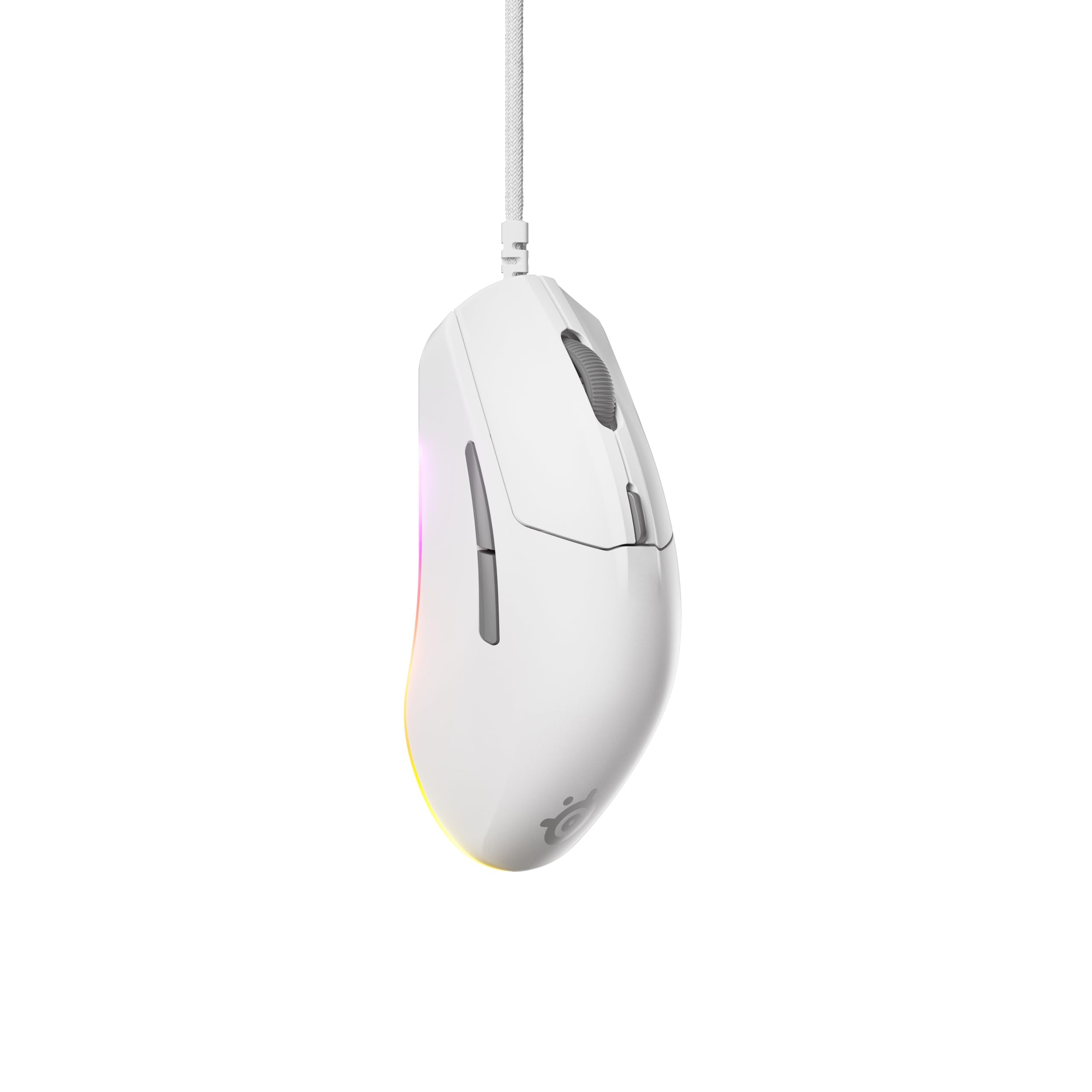 SteelSeries Rival 3 Gen 2 Gaming Mouse - 8500 DPI TrueMove Core Optical Sensor, 1.35ms Click Latency, RGB Lighting 16