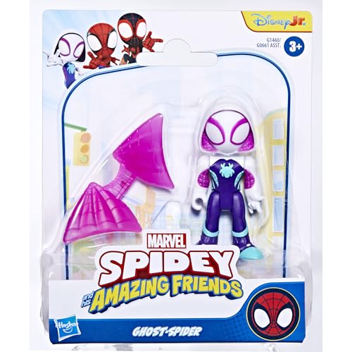 Marvel Ghost-Spider Action Figure with Web Wings Accessory - Ages 3+
