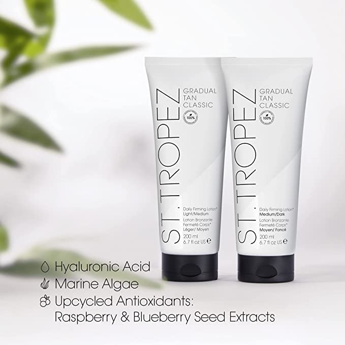 St.Tropez Gradual Tan Firming Lotion - Light/Medium Shade, 200 ml