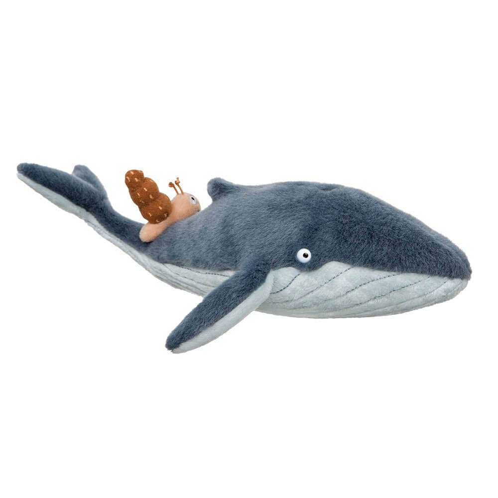 AURORA Snail and The Whale Soft Toy - Based on Book by Julia Donaldson & Axel Scheffler | 7in | Grey/Blue 4