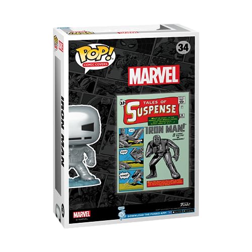 Funko Pop! Comic Cover Marvel - Tales of Suspense #39 - Iron Man Vinyl Figure (72504)