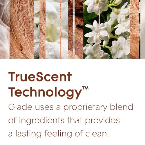 Glade - Automatic Air Freshener Refills for Sandalwood & Jasmine Room Spray