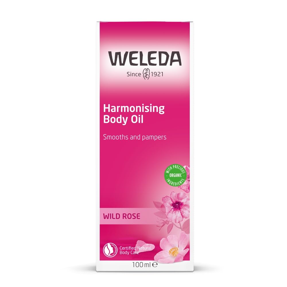 WELEDA Organic Wild Rose Body Oil - Smoothening | 100 ml 2